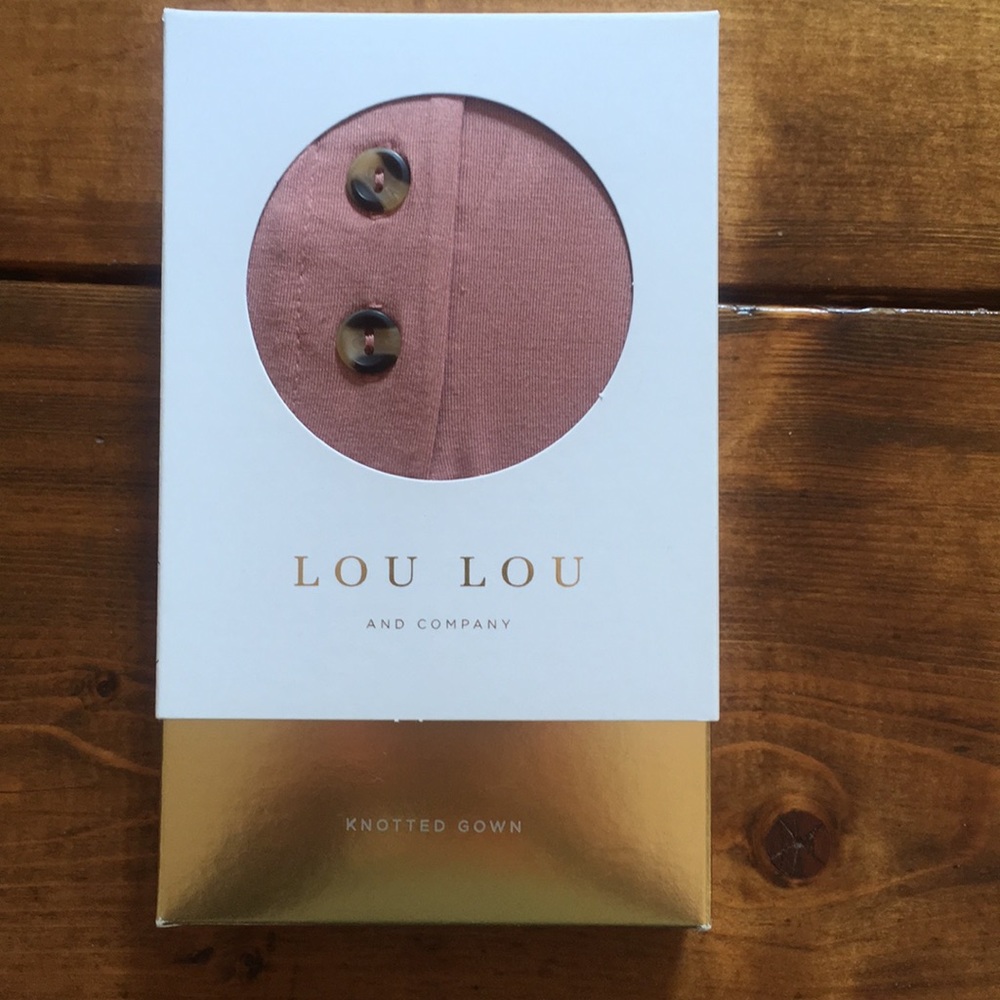 Lou Lou and and Company knotted gown NIB